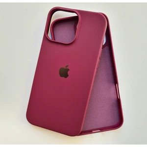 Pirok Store Apple iPhone 16 Pro Max (6.9 Inc) Uyumlu Lansman Içi Kadife Esnek Silikon Kılıf