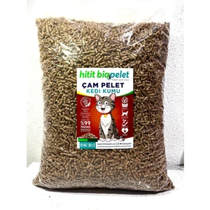 Hitit Biopelet Çam Peleti Kedi Kumu - Tozsuz, Yüksek Emici 15 KG - 30 LT.