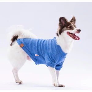 Mavi Merino Esnek, Küçük Irk Triko Köpek Kazağı
