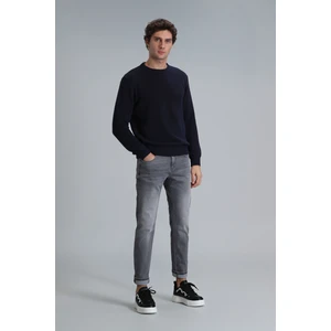 Stef Smart Jean Erkek Pantolon Slim Fit Açık Gri
