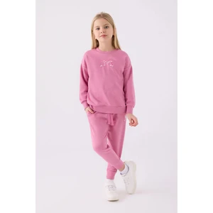 U.S. Polo Assn. Pembe Kız Çocuk Eşofman Takımı