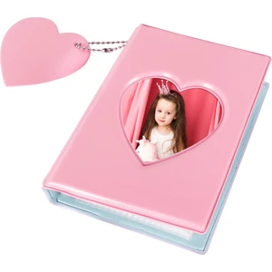 41 Fotoğraf Kapasiteli İnstax Mini Polakart Pembe Fotoğraf Albümü