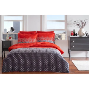 Delux Saten Çift Kişilik Nevresim Takımı 200X220CM