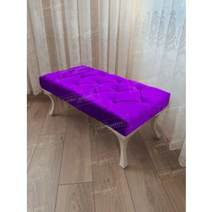 100 cm Kapitoneli Ayak Ucu Kapı Önü Antre Bench Puf