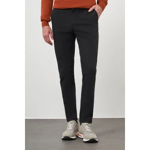  Erkek Siyah Chino Slim Fit Pantolon