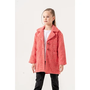 Kız Çocuk Kapşonu Çıkarılabilir Ayıcıklı Şişme Mont