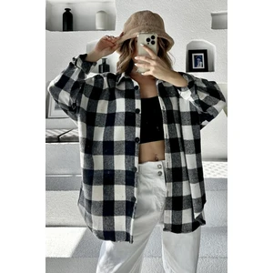 Kaşmir Oduncu Oversize Gömlek Ceket