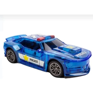 Işıklı , Sesli , Hareketli Polis Arabası