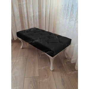 90 cm Kapitoneli Ayak Ucu Kapı Önü Antre Bench Puf