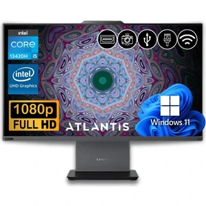 Thinkcentre Neo 50A 24 Gen 5  I5-13420H 40GB  512 GB M.2 SSD 12SC000YTR ATL29 23.8" W11PRO All In One Bilgisayar