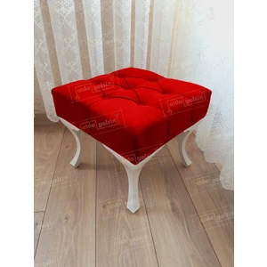 45 cm Kapitoneli Ayakucu Kapı Önü Antre Bench Puf