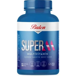 Süper-M Multivitamin Kapsül 585MG 60 Kapsül