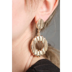 2'li Gold Sallantılı Harmonious Halka Küpe