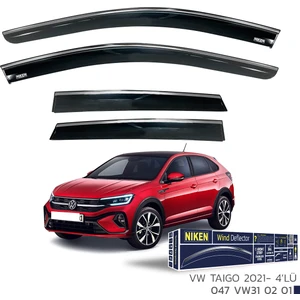 VW Taigo 2021 ve Sonrası  Kromlu Cam Rüzgarlığı