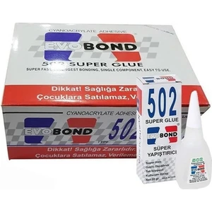 1 Koli 50 Adet 502 Süper Yapıştırıcı Anında Saniye Kuruma Japon 20G Hızlı Güçlü Yapışkan Ofis Malzemeleri Deri Cam Metal Çok Dayanıklı