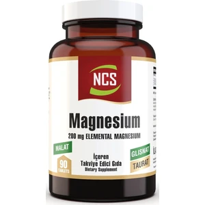 Magnezyum Malat Glisinat Taurat 90 Tablet