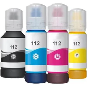 Epson 112- Epson Ecotank L6460 Muadil Mürekkep Seti