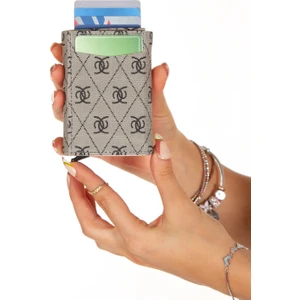 Newish Polo Rfid Özellikli Mekanizmalı Cüzdan Kartlık -Suni Deri