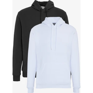 Altınyıldız Classics 2'li Paket Standart Fit Normal Kesim Kapüşonlu Kanguru Cepli Sweatshirt