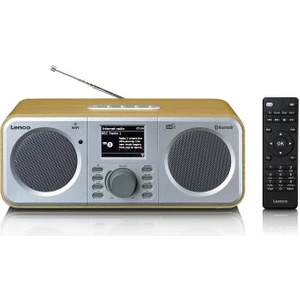 DIR-141WD Internet Radyo Dab+ Bluetooth Kumandalı Spotify Connect Ahşap
