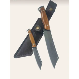 Av Bıçağı babaoğul ikili Outdoor Kamp Bıçağı