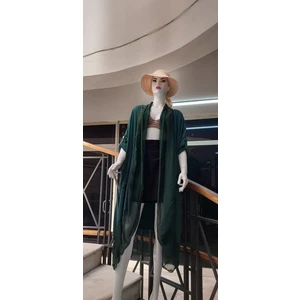 Itayan Ipek Detaylı Oversize Kaftan