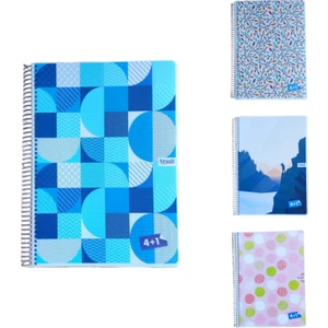 150 Yaprak A4  4+1 (4 Kareli 1 Çizgili ) Defter 2 Adet