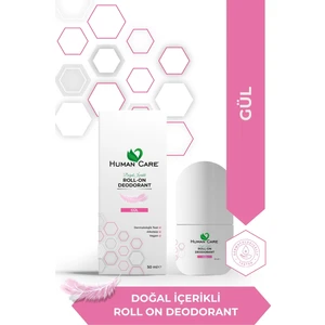 Human Care Doğal Roll On Deodorant Gül Kokulu 50 ml