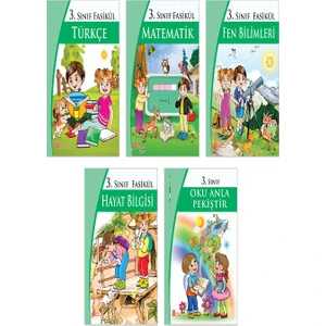 3. Sınıf Fasikül 5'li Set (Türkçe-Matematik-Fen Bilgisi-Hayat Bil