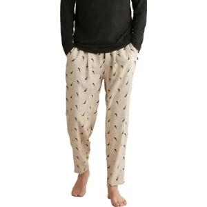 Cepli Beli Ayarlanabilir 4 Mevsim Giyilebilir Erkek Tek Alt Pijama M622