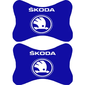 1Araba 1Ev 2'li Set Skoda Araçlarla Uyumlu Ortopedik Oto Boyun Yastığı