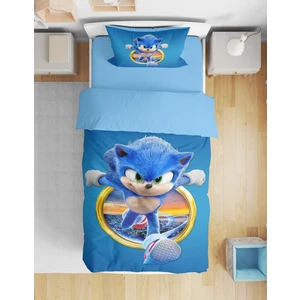 Sonic 3D Dijital Baskılı Tek Kişilik Nevresim Takımı Genç Nevresim Takımı