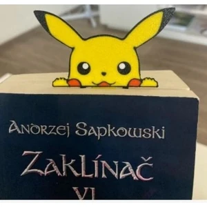 Nana Art Pikachu Kitap Ayracı - Çocuk ve Yetişkin Için Pokémon Temalı Hediye