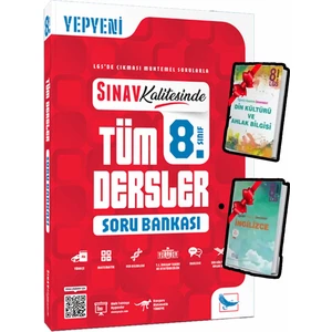 Sınav Yayınları 8. Sınıf Tüm Dersler Soru Bankası