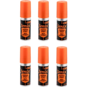 Ruj Boyutunda Biber Gazı 10 ml Göz Yaşartıcı Sprey 6 Adet