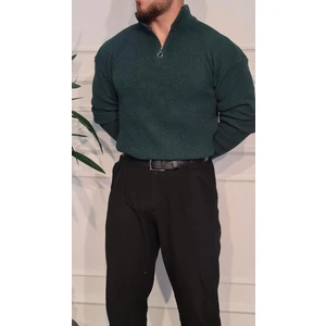 Yarım Fermuarlı Kazak