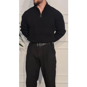 Yarım Fermuarlı Kazak