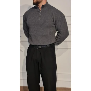 Yarım Fermuarlı Kazak