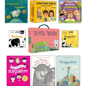 Duygularım (Isabelle Filliozat) + Kimse Bakmazken Duygular Ne Yapar? + Duygular + İletişim + Duygu Trenim + Merhaba Duygularım + Konuşturan Sorular Duygu Kartları + Ponpon'un Duyguları / 9 Kitap Set