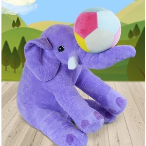 Özgüner Oyuncak Peluşçu Dayı Uyku Arkadaşı Gri Fil 65cm ( ) Baby Soft Top Hediyeli