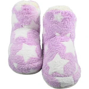 Sia Çanta Eva Kaymaz Taban Içi Kürklü  , Uzun Konçlu ,  Kürk Kumaş Üşümeyen Ayaklar Için Sıçacık Kız Çocuk  Panduf