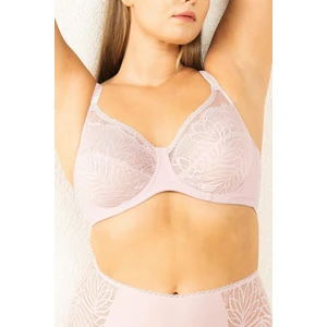 Magic Form 6485 Kadın Askısı Taşlı Dantelli Toparlayıcı Sütyen-Pudra