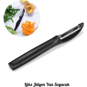 Melkan Home Paslanmaz Çelik Jülyen Soyacak, Patates Soyacağı, Sebze Meyve Soyacak, Lüks Yan Soyacak