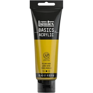 Basics Acrylic 118ML Akrilik Boya Yellow Oxide 416