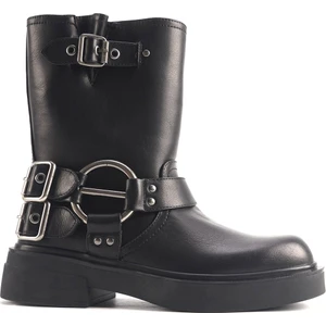 Nine West Cappa 4Pr Siyah Kadın Biker Bot