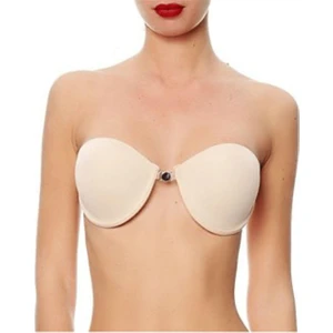 Magic Form 2020 Kadın Önden Klipsli Arkası Şeffaf Staples Sütyen-Ten
