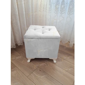 Lüks Sandıklı Tabure Puf