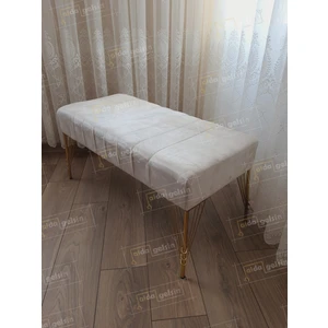 Lüks Modern Çizgi Model  Bench Puf