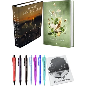 Saklı Ciltli ve Sokak Nöbetçileri 3 Ciltli Aslı Arslan 2li Set + Hediyeli