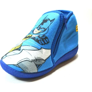 Onlo Ayakkabı BT.175 Mavi Fermuarlı Erkek Çocuk Panduf Ev Ayakkabı